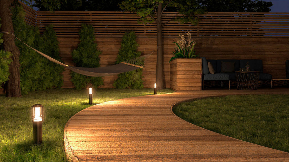 LED Gartenleuchten 3 Stk. TINT   - Schwarz, Basics, Kunststoff (6,5/35/6cm) - Tint