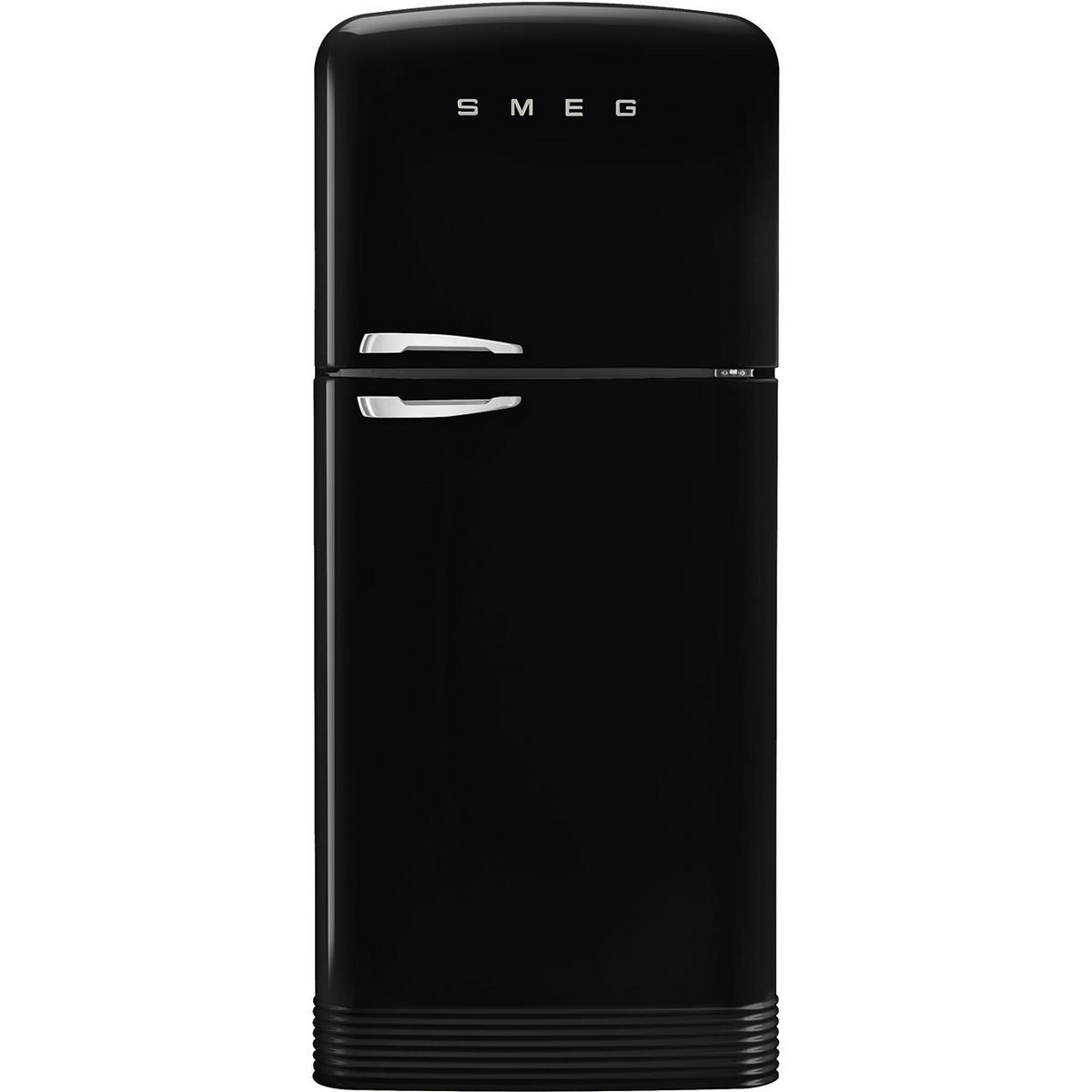 KÜHL-GEFRIER-KOMBINATION 79,6/192,1/80,5 cm FAB50RBL5  - Schwarz, Basics, Metall (79,6/192,1/80,5cm) - SMEG