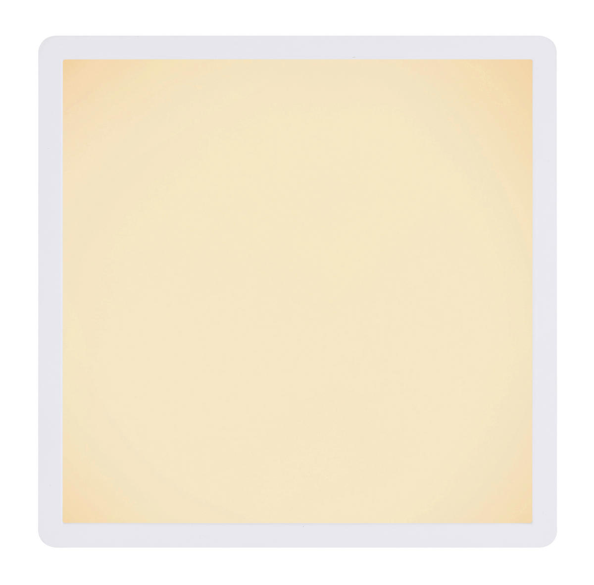 LED-DECKENLEUCHTE Sapana 29,4/29,4/2,5 cm   - Opal/Weiß, Basics, Kunststoff (29,4/29,4/2,5cm) - Globo