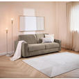 SCHLAFSOFA Webstoff Taupe  - Taupe/Schwarz, KONVENTIONELL, Kunststoff/Textil (198/84/96cm) - Carryhome