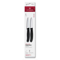 MESSERSET 2-teilig  - Schwarz, Basics, Kunststoff - Victorinox