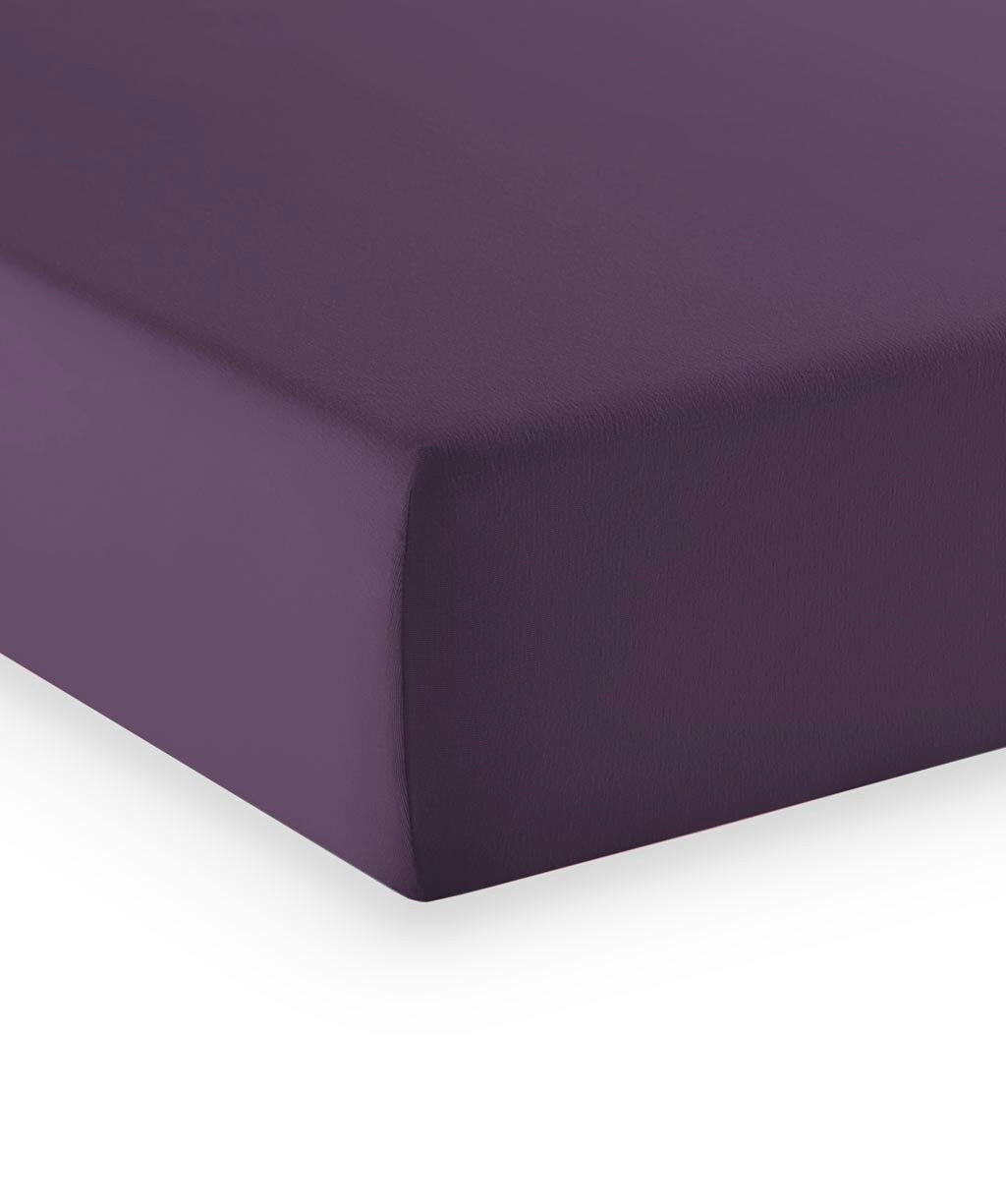 TOPPER-FIXLEINTUCH - Mauve, Basics, Textil (140-160/200-210cm) - Fleuresse