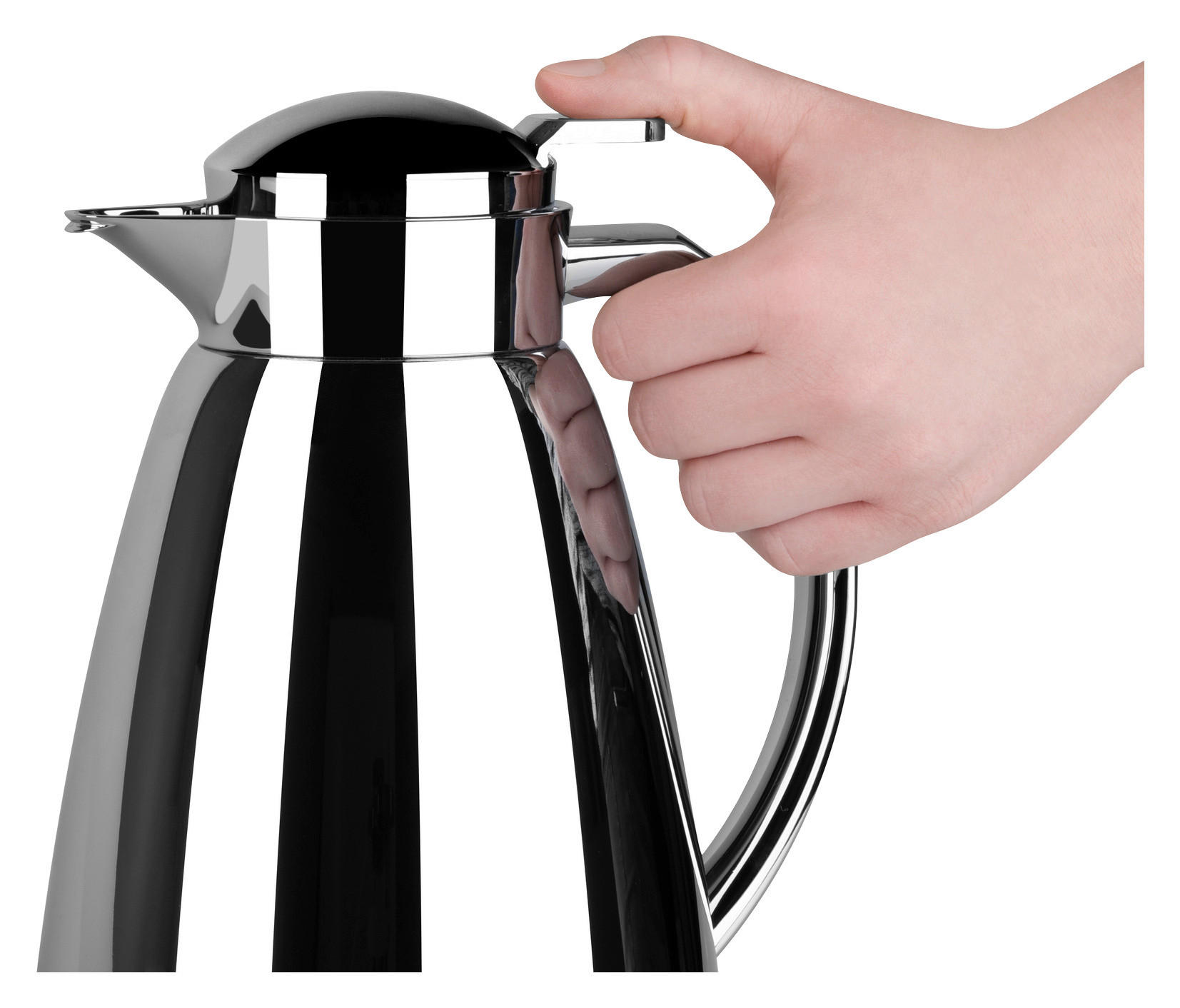 TERMOSKANNA   1 l  - kromfärg, Design, metall/plast (1l) - Tefal