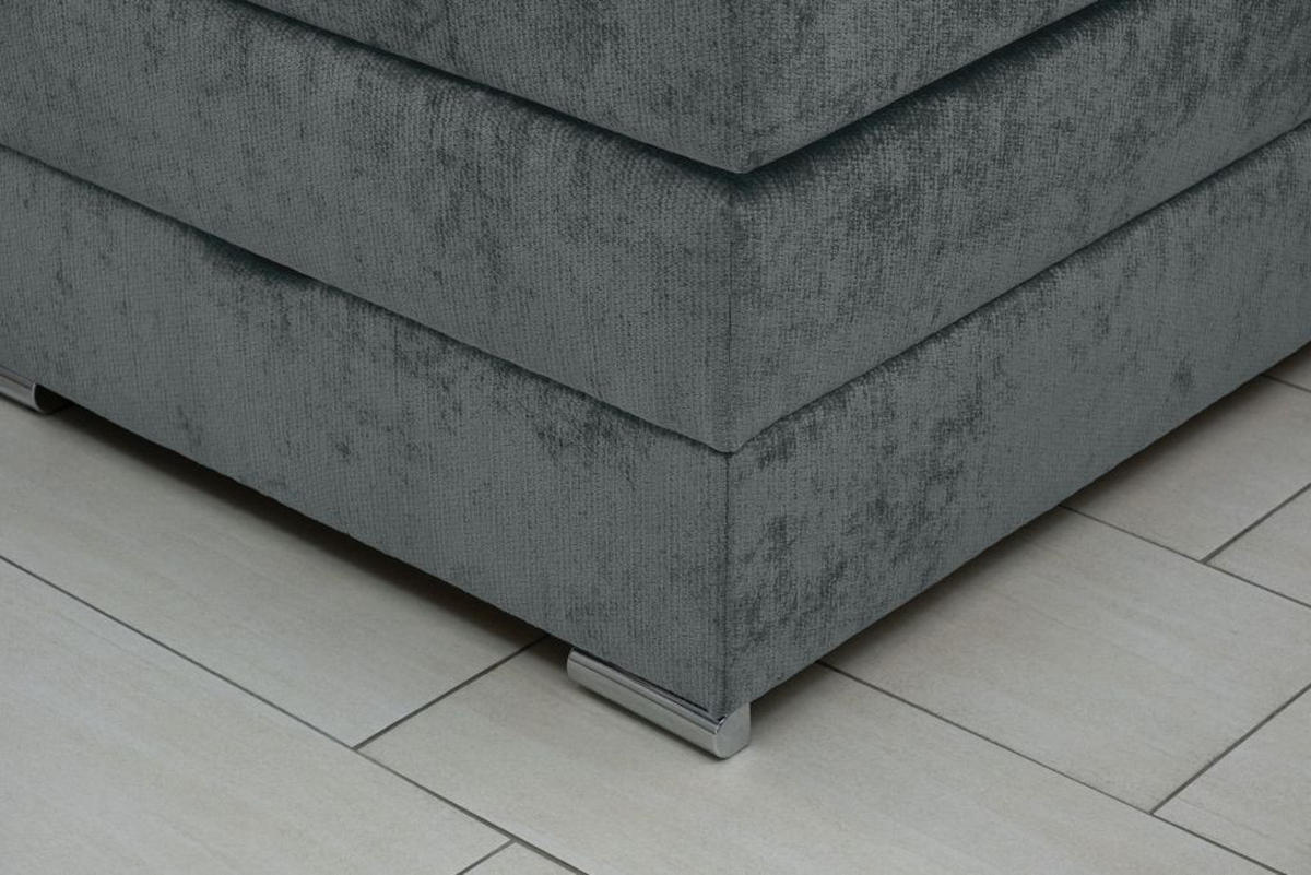 BOXSPRING KREVET      - Moderno, drvni materijal/tekstil (165/120/215cm) - Hom`in