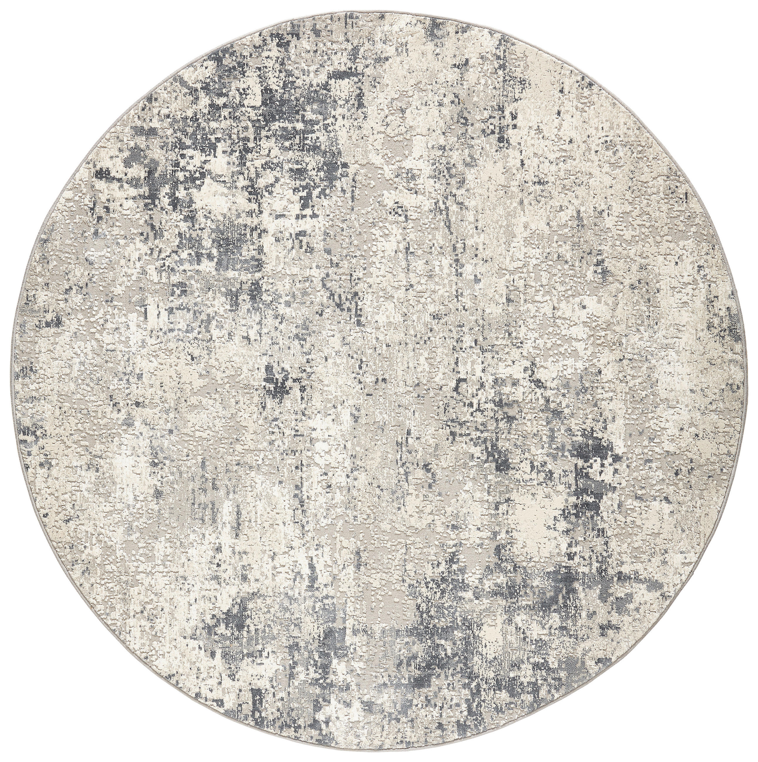 WEBTEPPICH 200 cm Palau Grau, Weiß  - Weiß/Grau, Design, Textil (200cm)