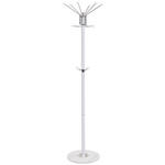 KLEIDERSTÄNDER in Weiß 37/172/37 cm   - Weiß, Basics, Kunststoff/Stein (37/172/37cm) - Carryhome