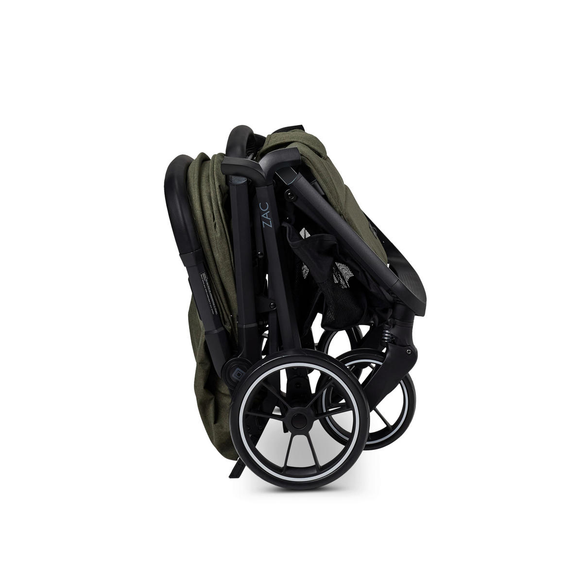BUGGY Zac  - Schwarz/Olivgrün, Basics, Textil (80/55/102cm) - Moon