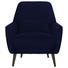 SESSEL in Textil Blau - Blau/Schwarz, MODERN, Holz/Textil (77/86/80cm) - Carryhome SESSEL in Textil Blau - Blau/Schwarz, MODERN, Holz/Textil (77/86/80cm) - Carryhome