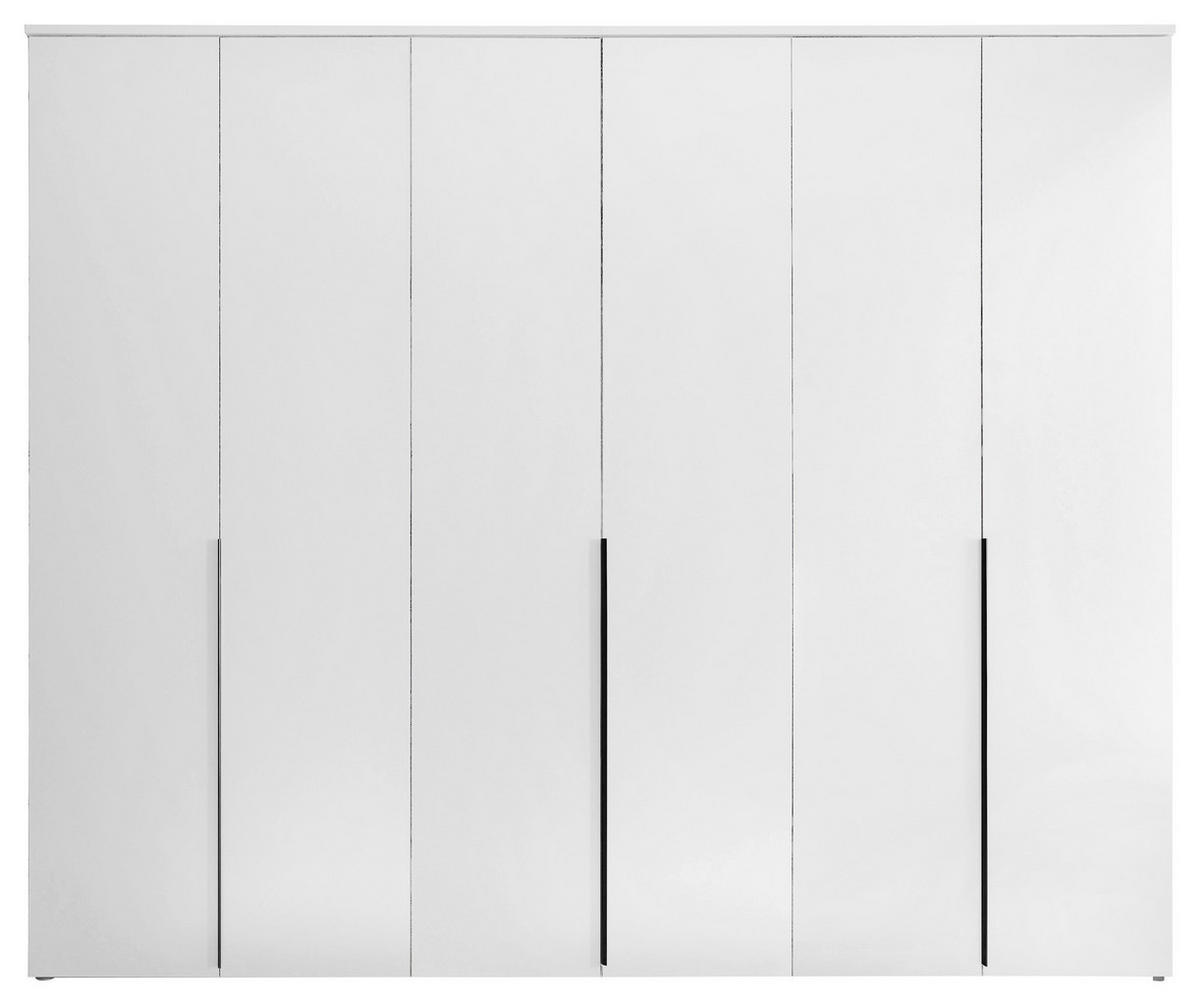 OMARA S KLASIČNIMI VRATI, bela  - črna/bela, Moderno, umetna masa/leseni material (270/225/52cm) - Carryhome