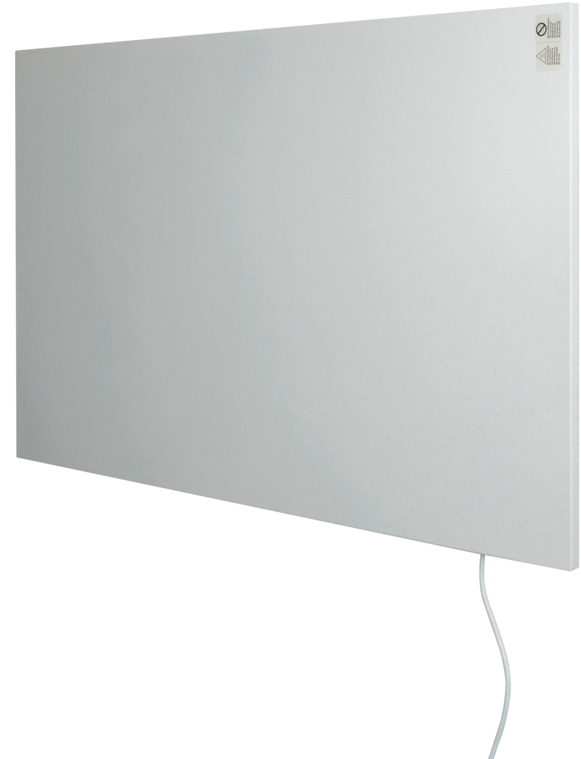 INFRAROT-HEIZPANEEL 600 W design  - Weiß, Basics, Kunststoff/Metall (100/59,5/3,3cm)
