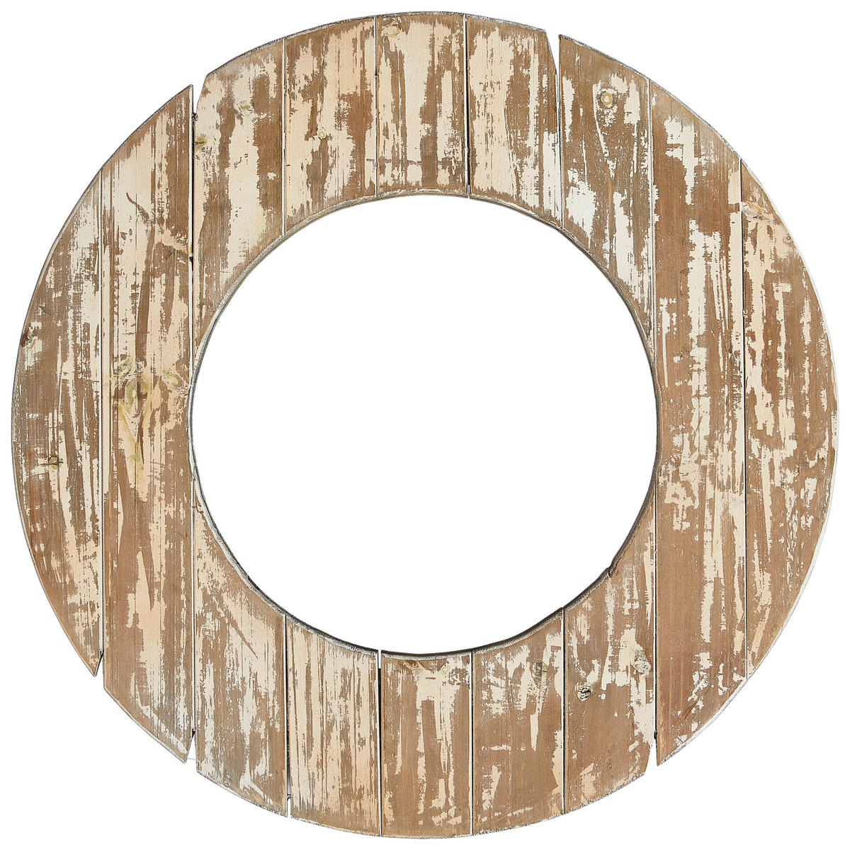 WANDSPIEGEL 80/80/3 cm  - Naturfarben, Basics, Glas/Holz (80/80/3cm) - Landscape