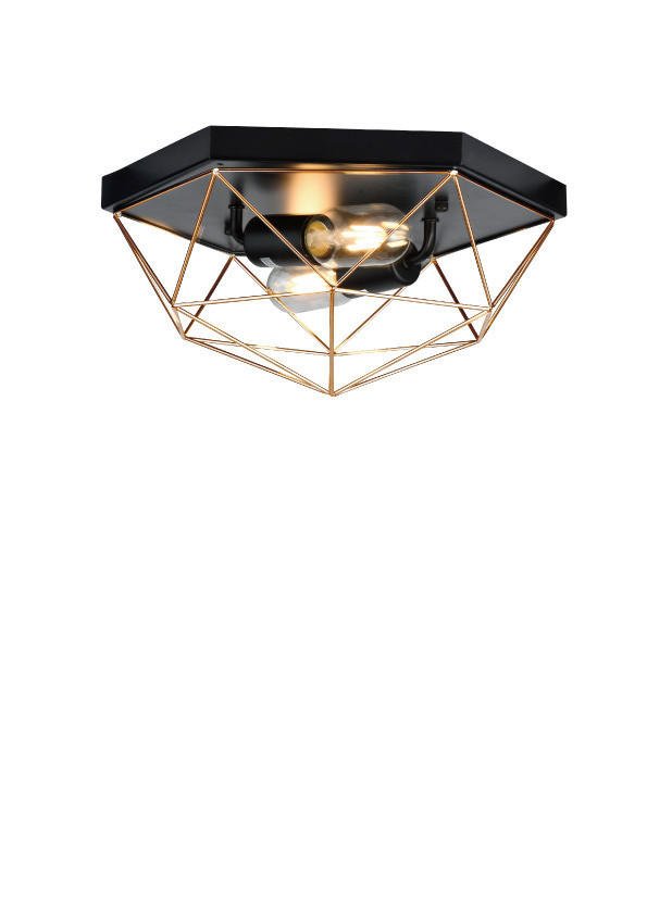 PLAFONJERA  - bronzana, Osnovno, metal (35/16cm)