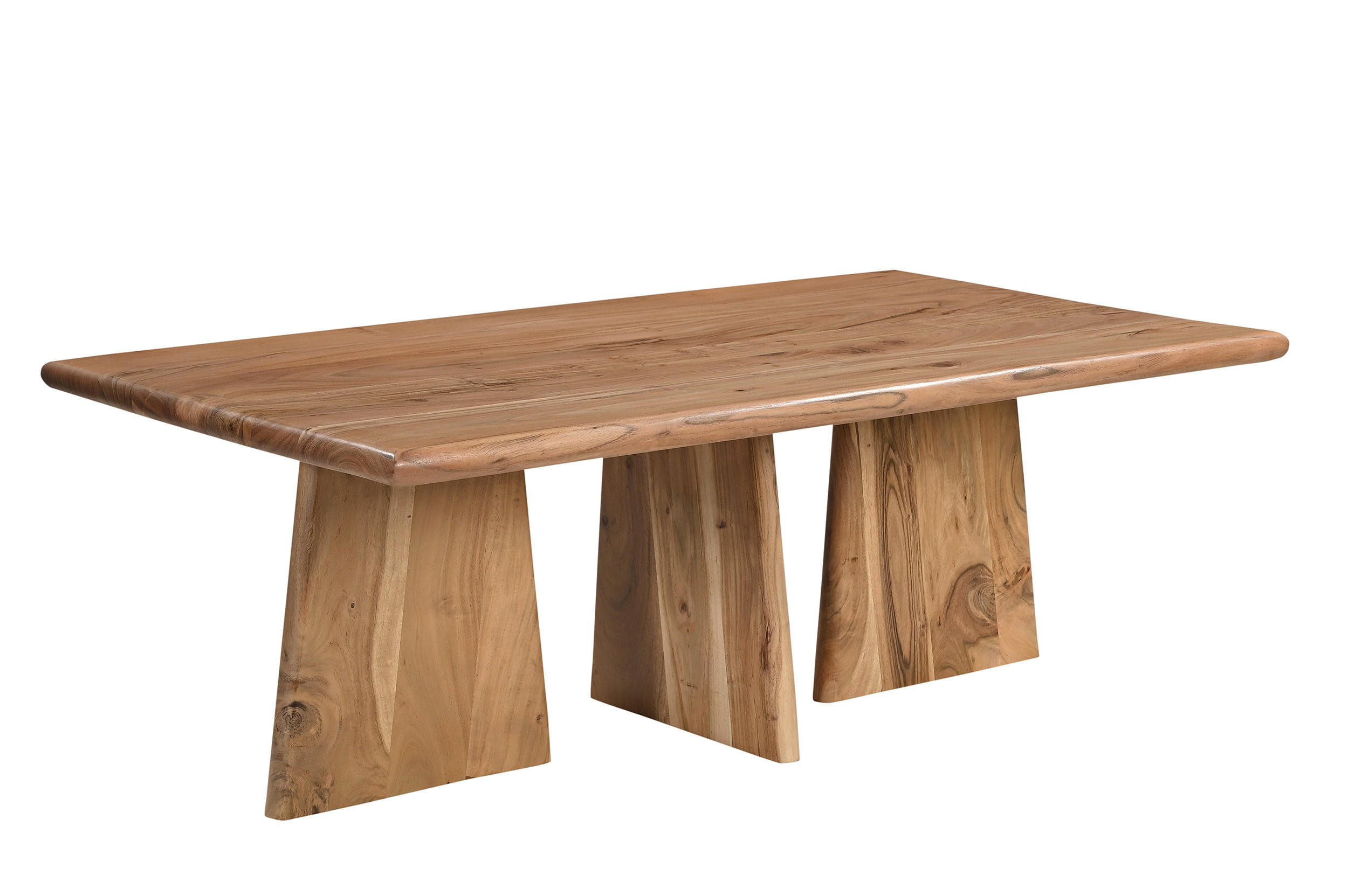 COUCHTISCH130/70/45 cm  in Holz  - Naturfarben, Design, Holz (130/70/45cm) - MID.YOU