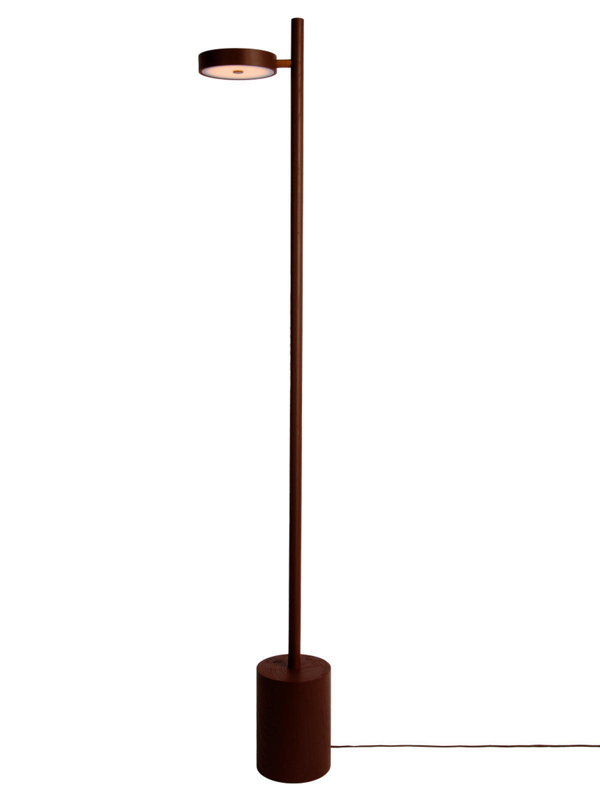 STEHLEUCHTE Good & Mojo 20/20/146 cm  - Braun, Trend, Holz (20/20/146cm) - Good & Mojo