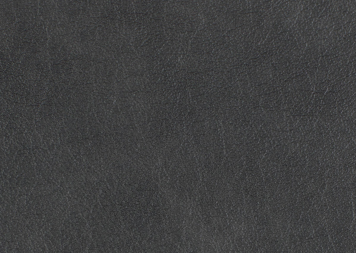 ECKSOFA in Echtleder Grau  233/309 cm  - Edelstahlfarben/Grau, Design, Leder/Metall (233/309cm) - Dieter Knoll