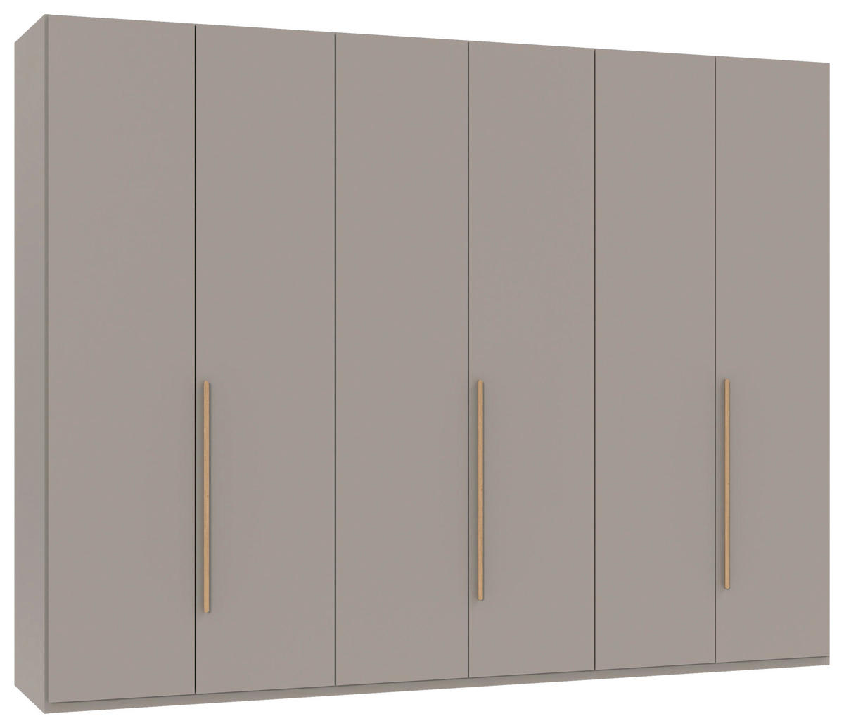 DREHTÜRENSCHRANK 5-türig Sahara, Eiche Artisan  - Eiche Artisan/Sahara, MODERN, Holzwerkstoff/Kunststoff (270/208/58cm) - Chameo