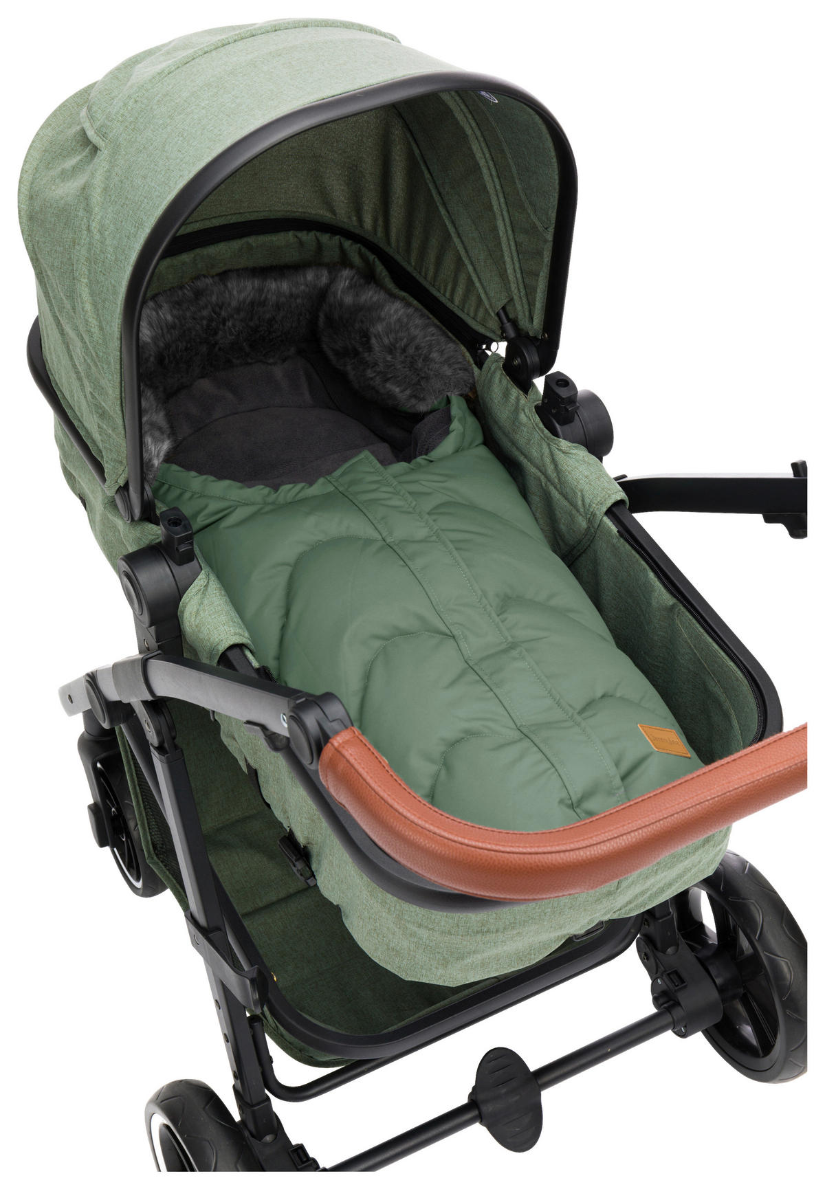 BABYSCHALEN-FUßSACK TRENDY S  - Basics, Kunststoff (35/80cm) - Jimmylee