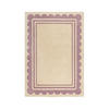 HANDWEBTEPPICH 160/230 cm LOIS Lila, Beige  - Beige/Lila, KONVENTIONELL, Textil (160/230cm)