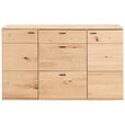 SIDEBOARD in 150/90/44 cm - Eichefarben/Schwarz, Natur, Holz/Holzwerkstoff (150/90/44cm) - Hom`in