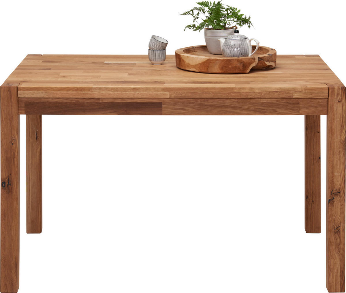 JEDÁLENSKÝ STÔL, divoký dub, farba duba, 120/80/75 cm - farba duba, Konventionell, drevo (120/80/75cm) - Carryhome