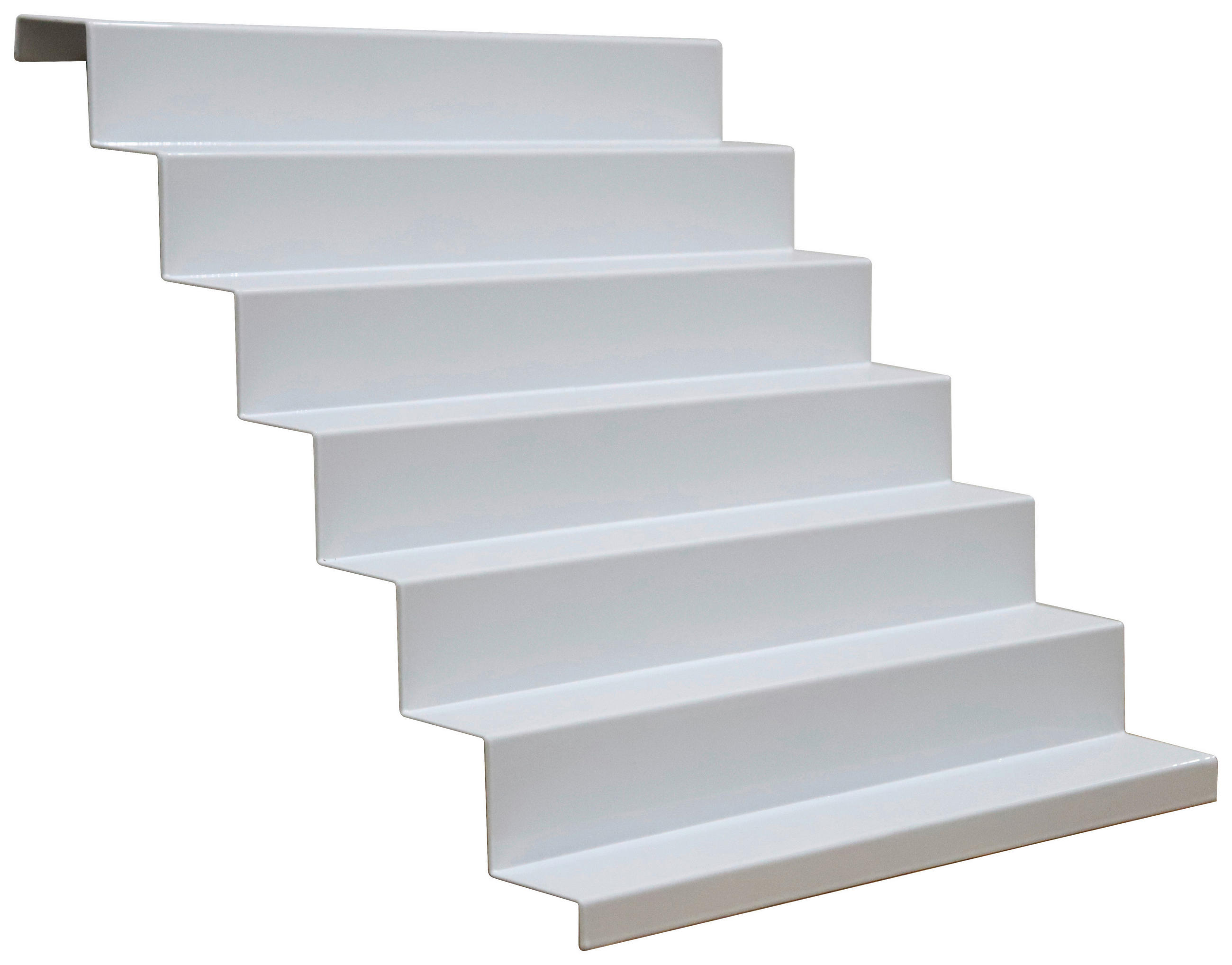 WANDREGAL 33,4/28,6/35,8 cm  - Weiss, Trend, Metall (33,4/28,6/35,8cm) - Ben'n'jen