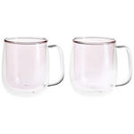 KAFFEEGLAS - Rosa, KONVENTIONELL, Glas (8/10,4cm) - Novel
