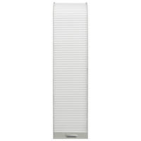 AKTENSCHRANK Weiß, Hellgrau  - Hellgrau/Weiß, MODERN, Holzwerkstoff/Kunststoff (46/192/44cm) - Livetastic