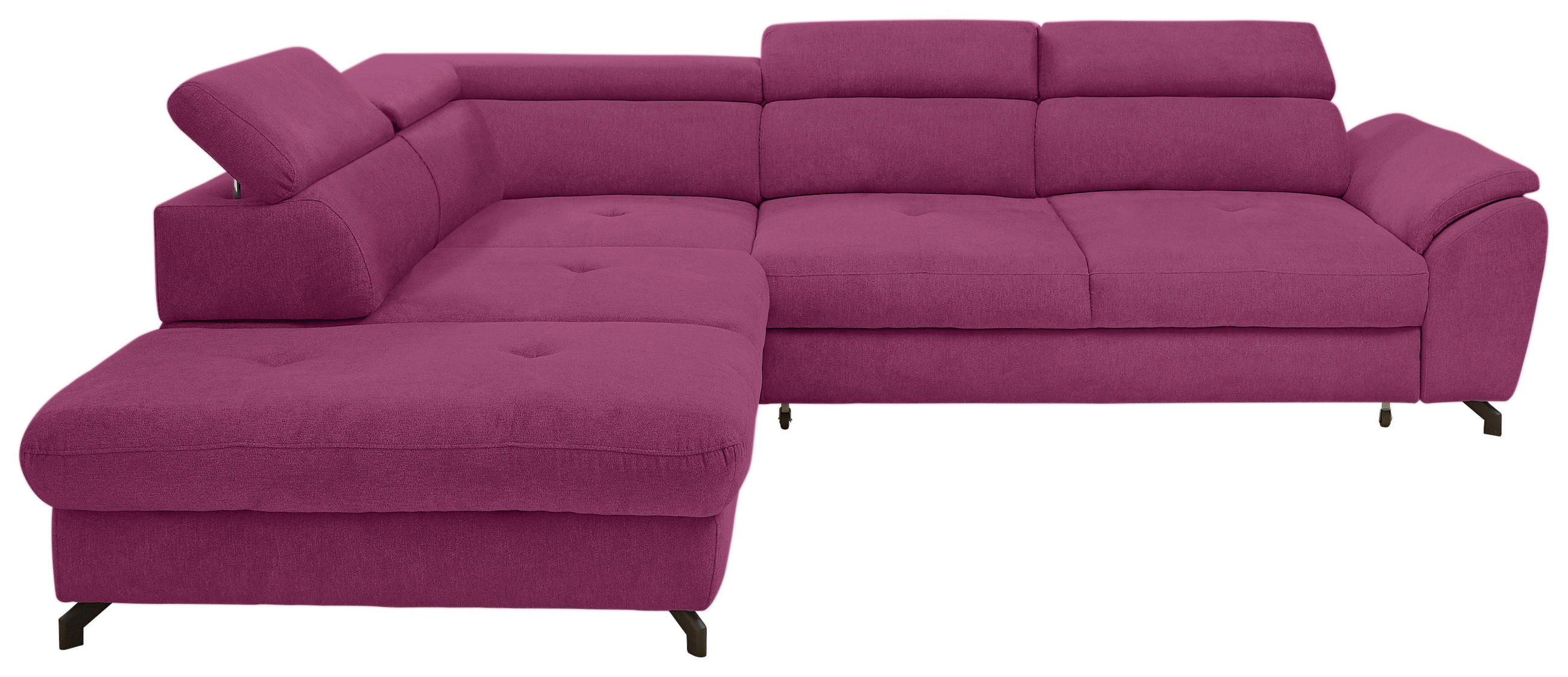 Stylife Ecksofa Magenta 277x237 cm