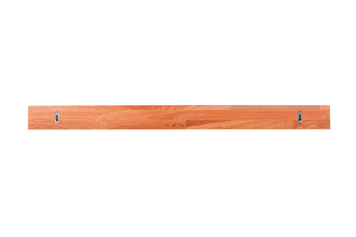 WANDBOARD Eiche Hartholz Eichefarben  - Eichefarben, Basics, Holz (100/8/20cm)