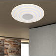 LED-DECKENLEUCHTE 50/6,5 cm    - Weiß, Design, Kunststoff/Metall (50/6,5cm) - Novel
