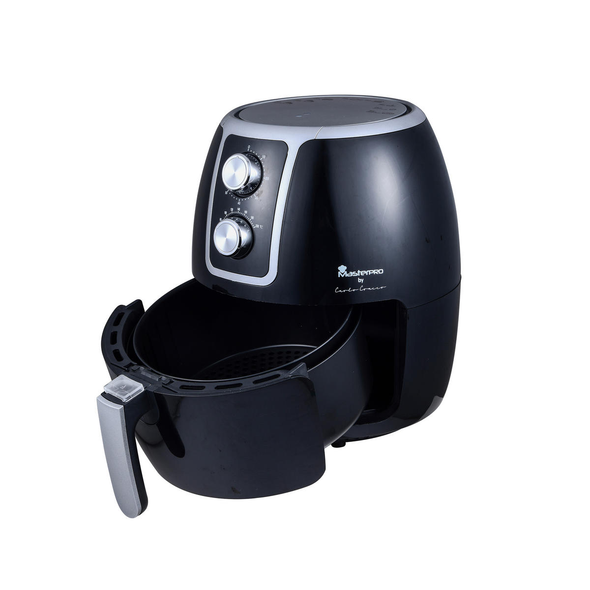 HEIßLUFTFRITTEUSE 3.4 L  - Schwarz, Basics, Kunststoff (36,7/30,5/30,5cm) - Masterpro