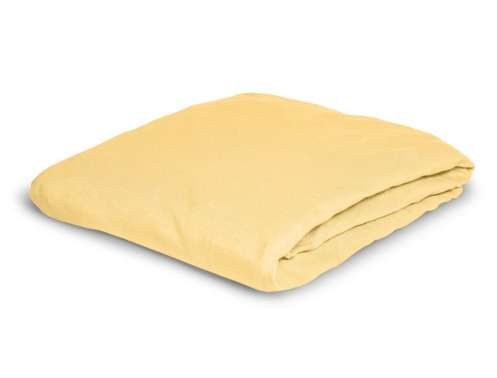 SPANNBETTTUCH Jersey  - Honig, KONVENTIONELL, Textil (190/200cm) - Irisette