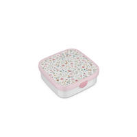 BROTZEITBOX - Hellrosa/Multicolor, KONVENTIONELL (18,4/18,2/6,5cm) - Mepal