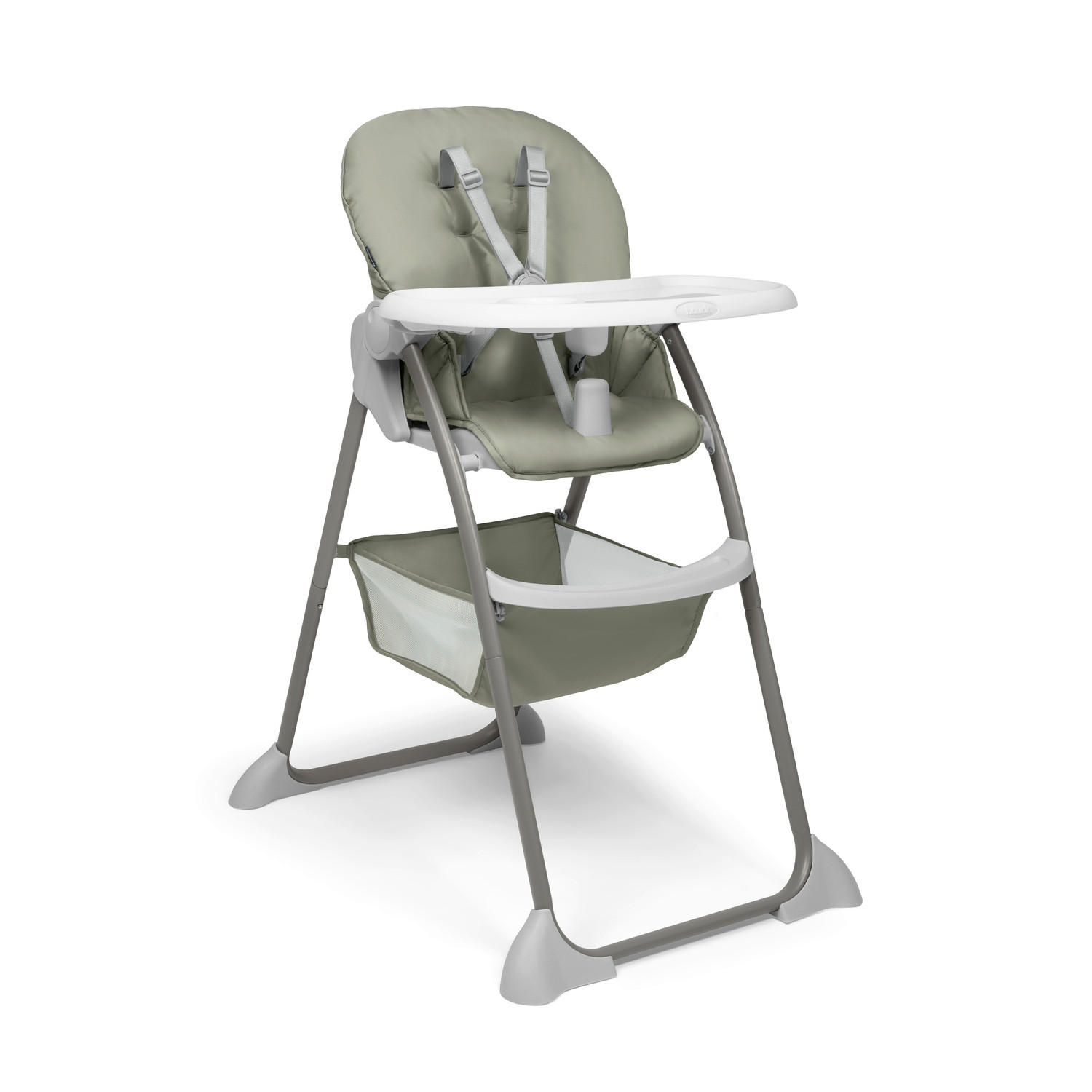 Hauck Hochstuhl Sit N Fold Salbeigrün 57x112x82 cm