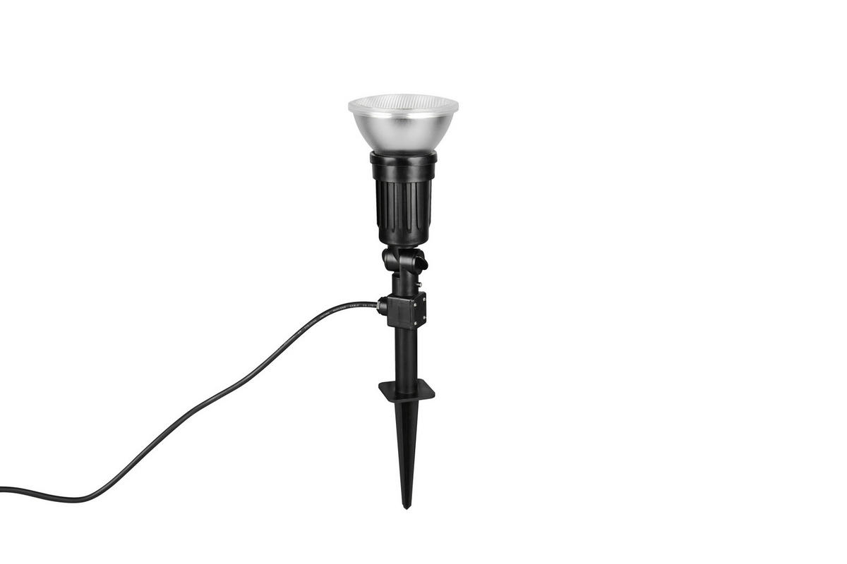 UTOMHUSLAMPA - svart, Klassisk, plast (12,5/51cm)