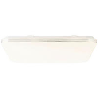 LED-DECKENLEUCHTE     - Chromfarben/Weiss, Konventionell, Kunststoff/Metall (6/54/54cm) - Brilliant