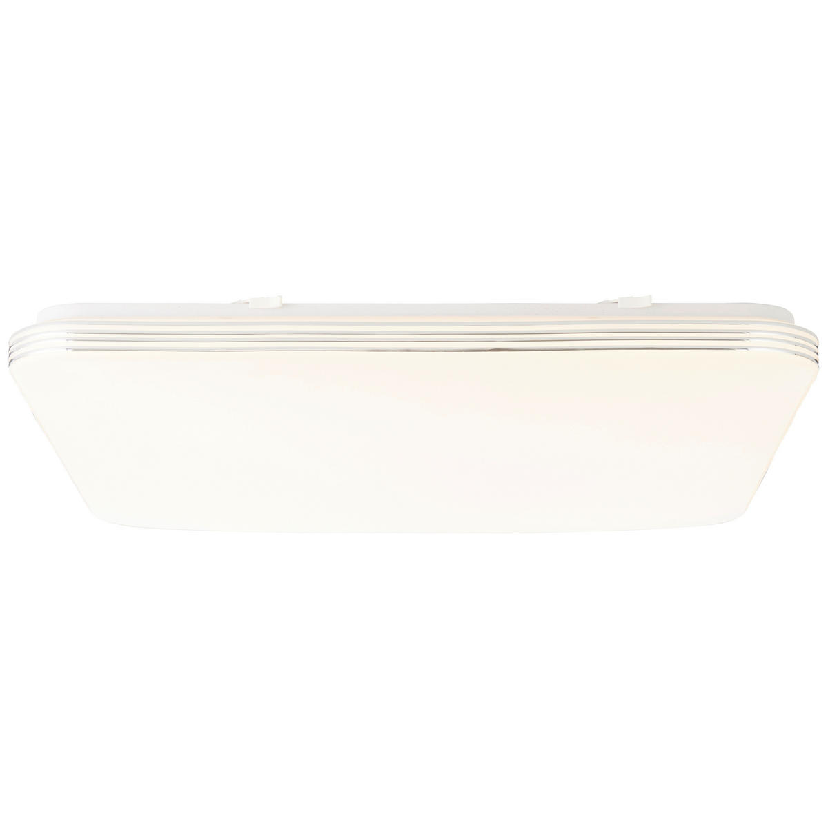 LED-DECKENLEUCHTE     - Chromfarben/Weiss, Konventionell, Kunststoff/Metall (6/54/54cm) - Brilliant