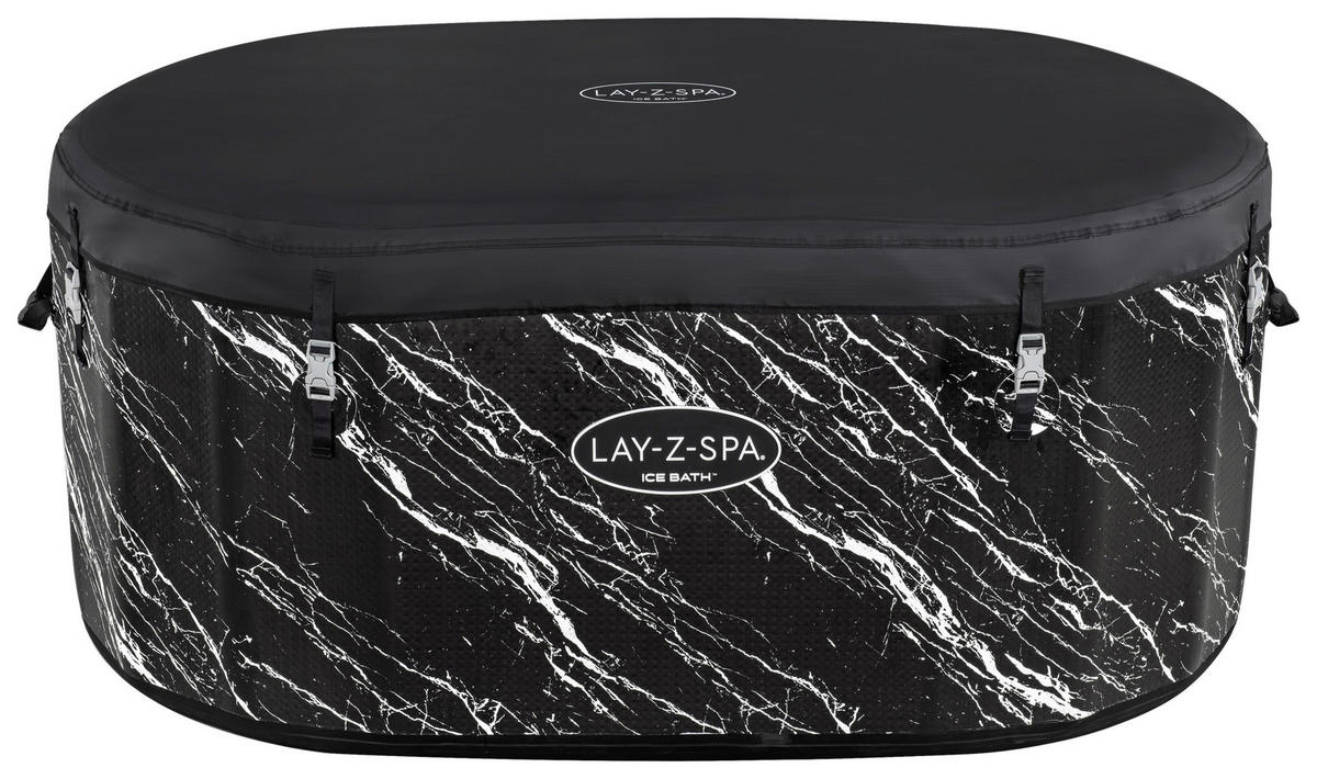 BADEFASS 6002Q EISFASS  - Schwarz, KONVENTIONELL, Kunststoff/Metall (152/92/71cm) - Bestway