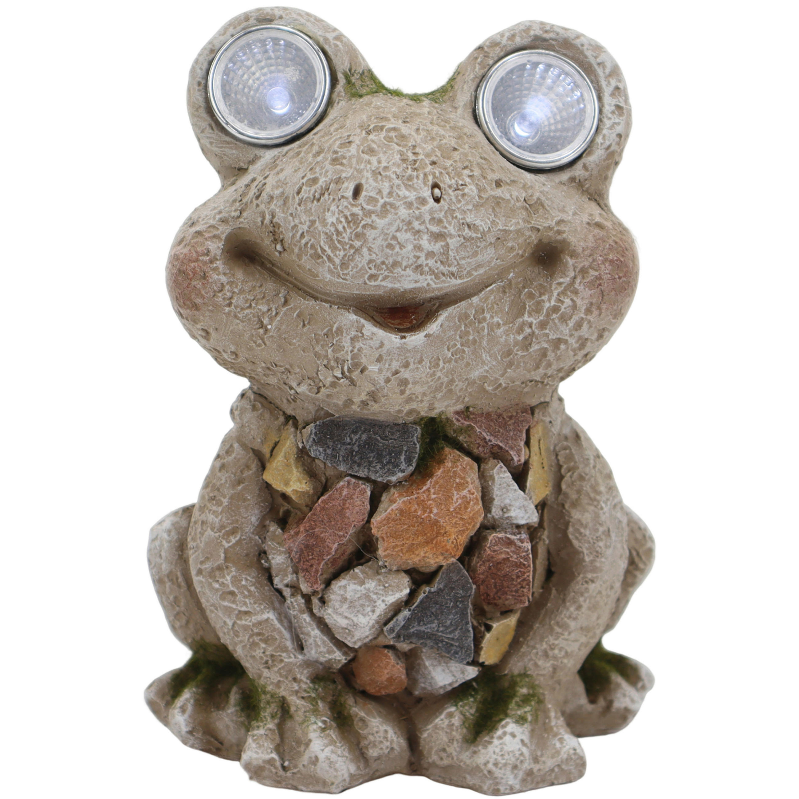 DEKOFROSCH - Gelb/Braun, LIFESTYLE, Kunststoff (11,5/16/9cm)