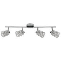 SPOTLIGHT York 74/8/17 cm   - kromfärg/transparent, Klassisk, metall/glas (74/8/17cm)