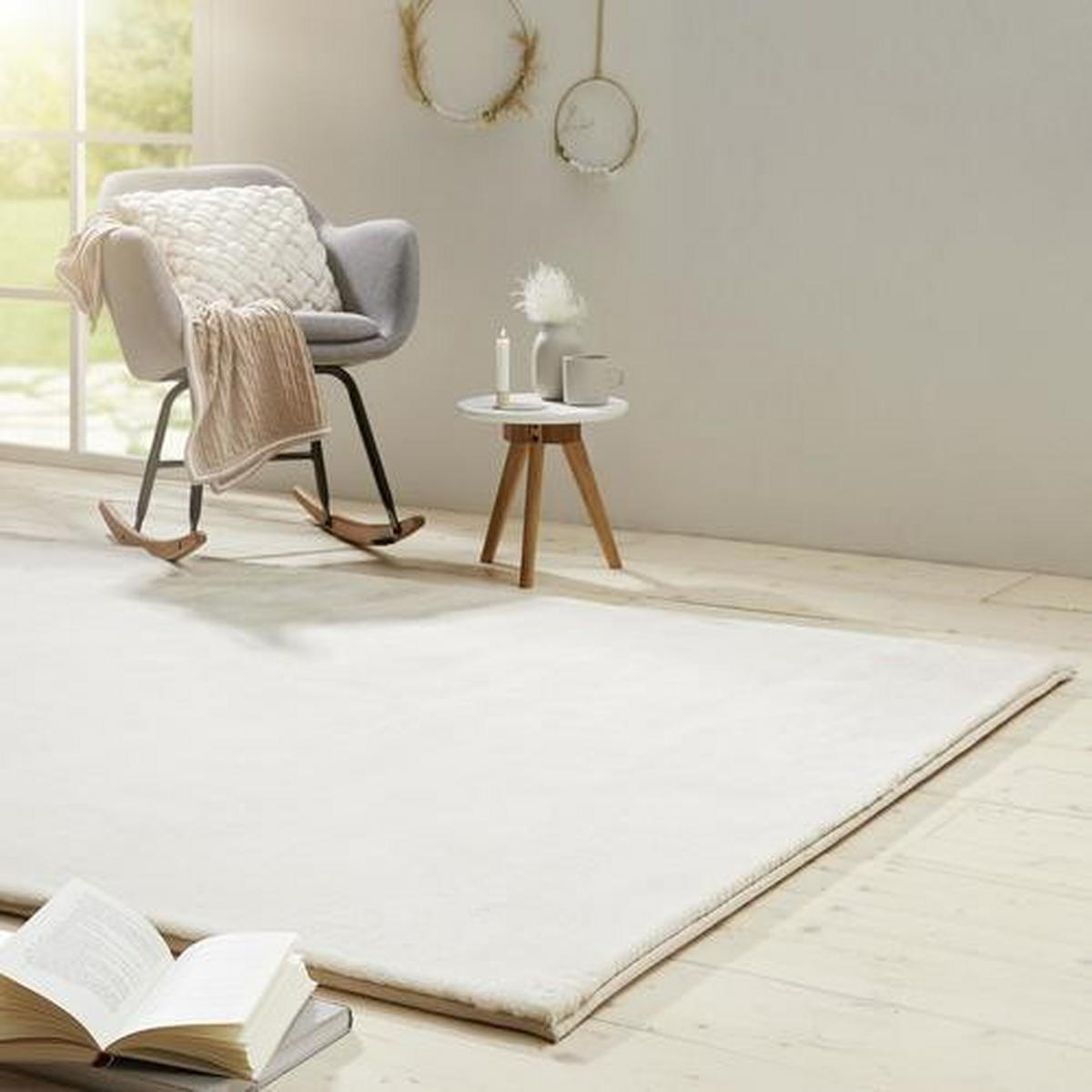 HOCHFLORTEPPICH 160/230 cm LIMA Beige  - Beige, Design, Textil (160/230cm) - Novel