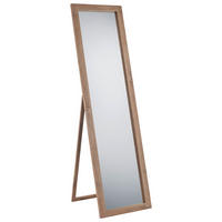 STANDSPIEGEL 50/170/6 cm  - Eichefarben, KONVENTIONELL, Glas/Holzwerkstoff (50/170/6cm)