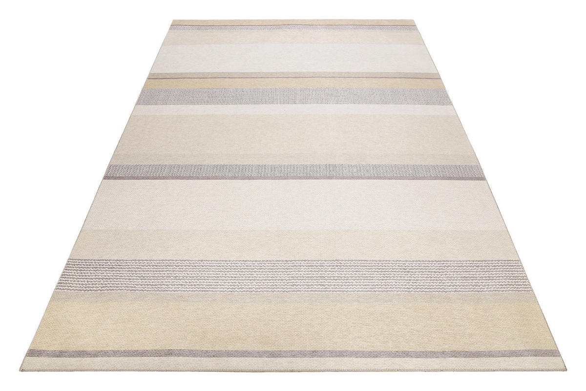 FLACHWEBETEPPICH 120/170 cm Ben Orange, Taupe, Sandfarben  - Taupe/Sandfarben, KONVENTIONELL, Textil (120/170cm) - Esprit
