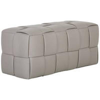 BÄNK i textil taupe  - taupe, Trend, textil (102/42/42cm) - Xora