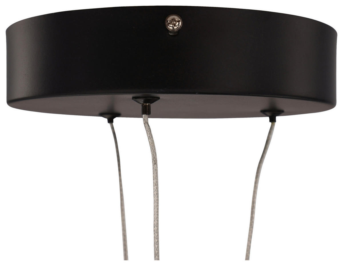 HÄNGLAMPA 100/6/100 cm  - svart, Basics, metall (100/6/100cm) - P & B