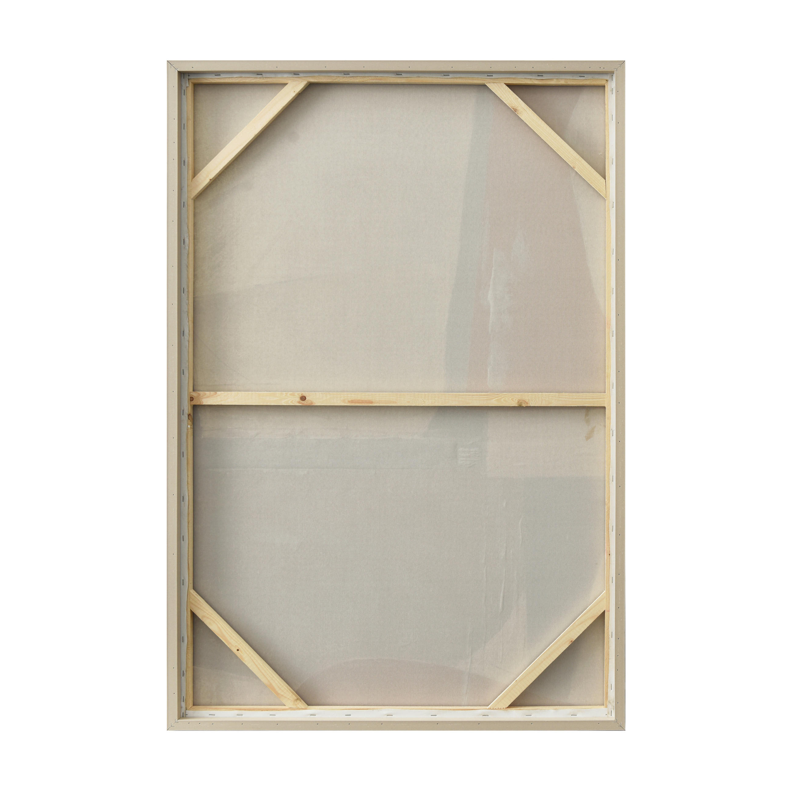 OLEJOMALBA, abstraktní, 90/120 cm  - přírodní barvy, Design, dřevo/textil (90/120cm) - Monee