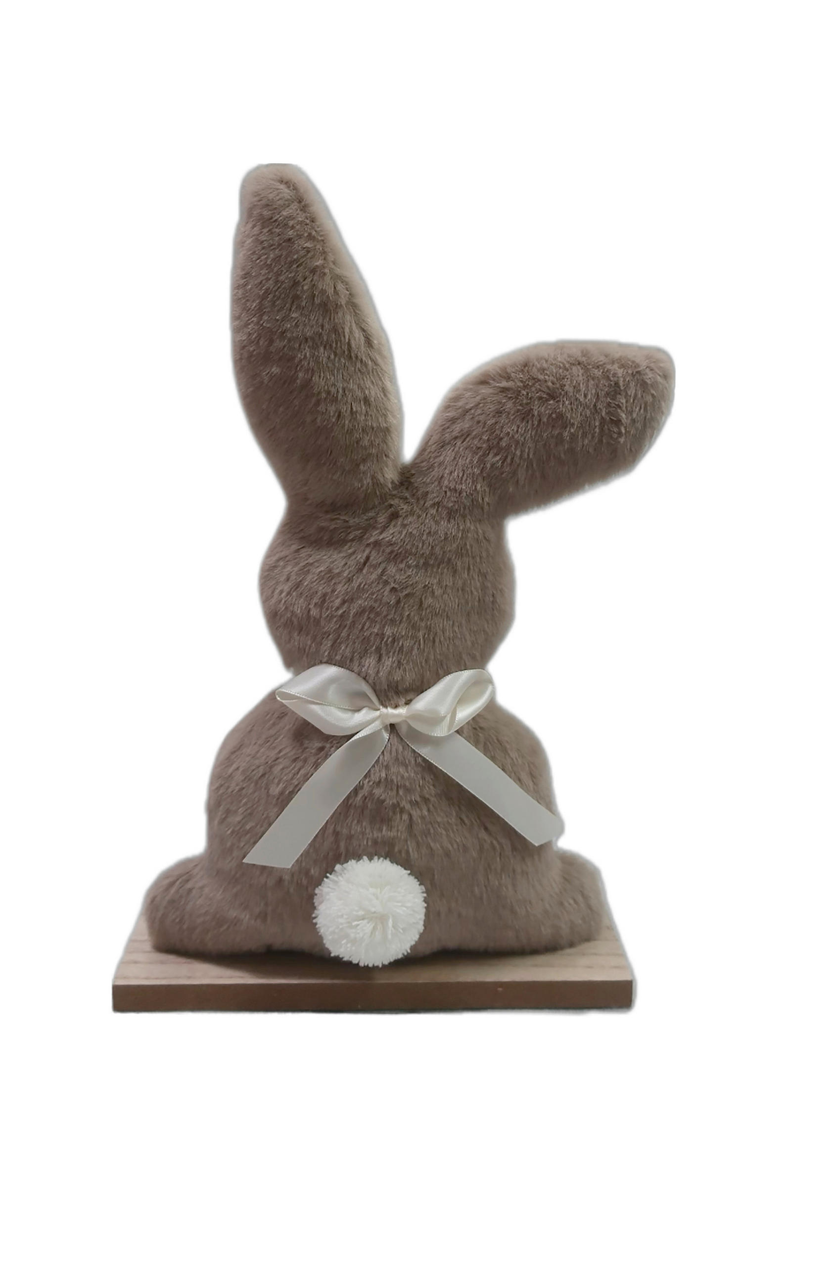 DEKOHASE - Braun/Naturfarben, LIFESTYLE, Holzwerkstoff/Textil (21/32,5/6cm)