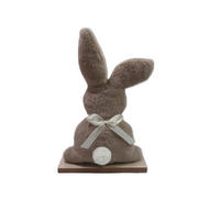 DEKOHASE - Braun/Naturfarben, LIFESTYLE, Holzwerkstoff/Textil (21/32,5/6cm)