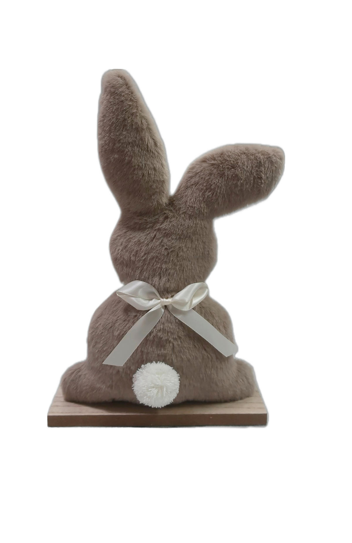 DEKOHASE - Braun/Naturfarben, LIFESTYLE, Holzwerkstoff/Textil (21/32,5/6cm)