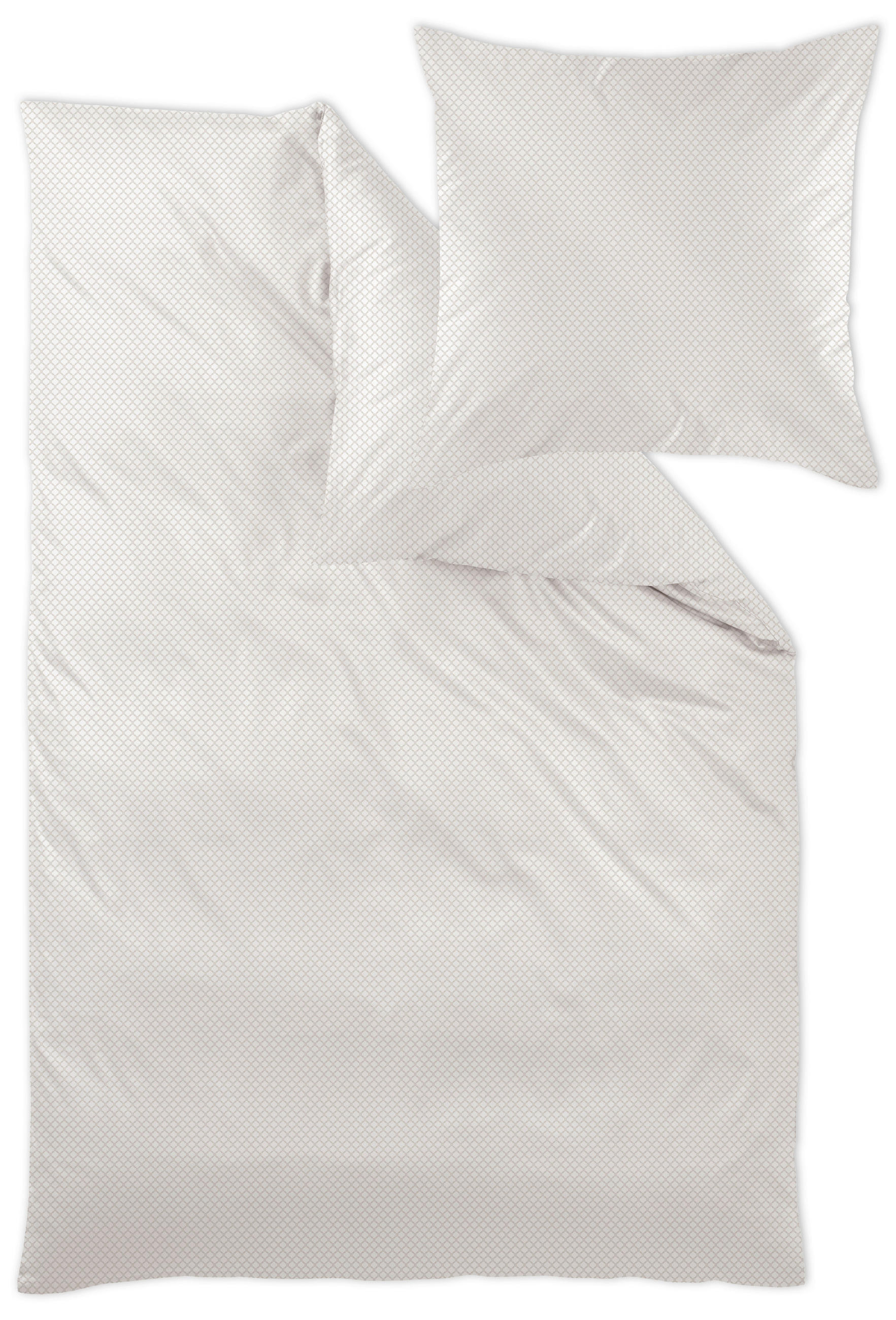 BETTWÄSCHE MELLOW Damast 135/200 cm  - Taupe, Basics, Textil (135/200cm) - Curt Bauer